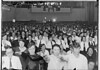 NS-Frauenschaft Duitsland 1931–1945 organisatie Leden van de NS-Frauenschaft tijdens een bijeenkomst in de Stadthalle van Sigmaringen, gericht op organisatie, scholing en partijactiviteiten