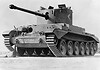 A30 Challenger Britse tank 1944 Cruiser tank Challenger (A30) van het Britse leger tijdens de Tweede Wereldoorlog, voorzien van een 17-ponderkanon.