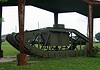 Skeleton Tank 1918 Amerikaans tankprototype Skeleton Tank uit 1918 tentoongesteld op Aberdeen Proving Ground met karakteristiek open buizenframe en rupsconstructie.