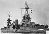 USS Northampton CA-26 bij Tassafaronga 1942 USS Northampton in Brisbane op 5 augustus 1941, met boeggolfcamouflage en een vroege CXAM-radar op de hoofdmast.