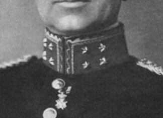Generaal Izaäk Reijnders: strategie en ontslag in 1940 Portret van generaal Izaäk Herman Reijnders in militair uniform, opperbevelhebber van Land- en Zeemacht.