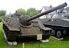 SU-85 Sovjet-tankdestroyer uit 1943 SU-85 Sovjet-tankdestroyer tentoongesteld in de buitenlucht van een museum.