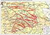 West-Karpatenoffensief: de wintercampagne van 1945 Kaart van het West-Karpatenoffensief in 1945, afkomstig van het ministerie van Defensie van de Sovjet-Unie.