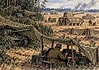 Maskirovka: Russische misleiding tijdens de oorlog Russische militaire misleiding met camouflage, schijntanks en desinformatie, bekend als maskirovka.